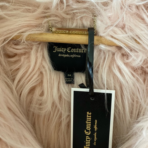 Juicy Couture Long Faux Coat - Picture 4 of 7
